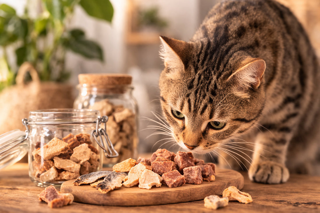 Katzensnack bei Allergie