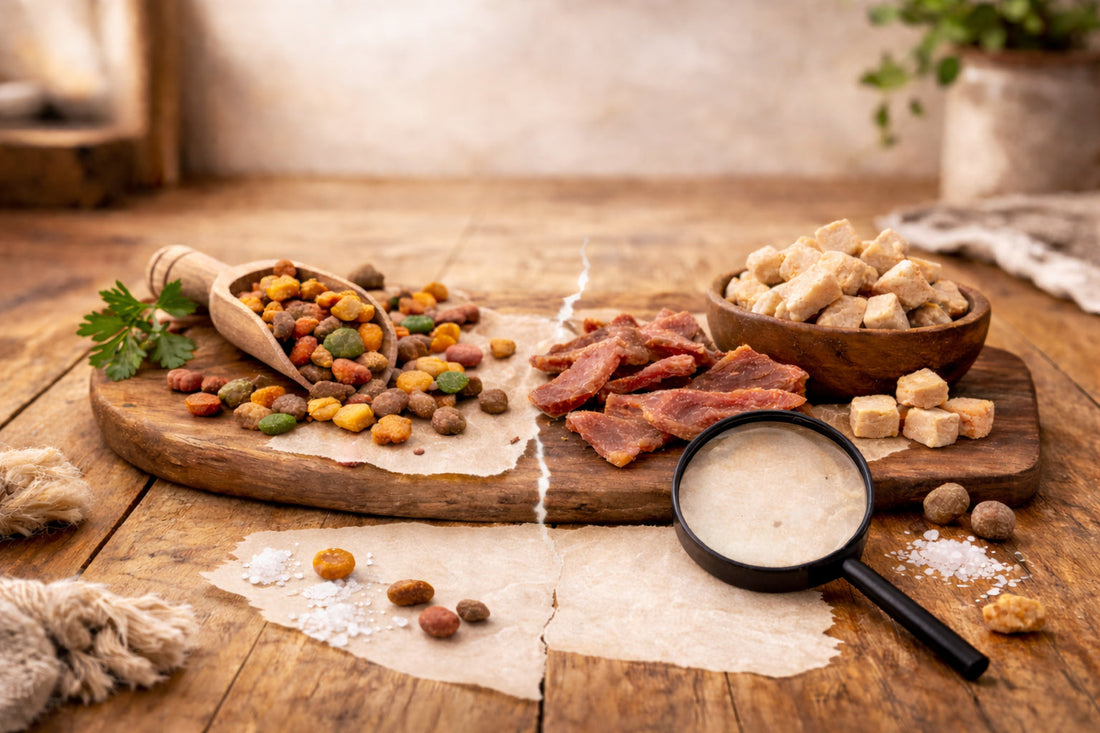schlechte Katzensnacks erkennen