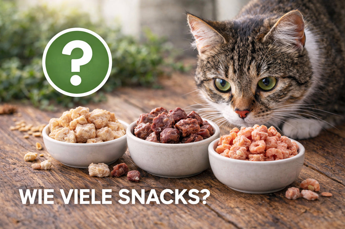 Wie viele snacks darf die Katze